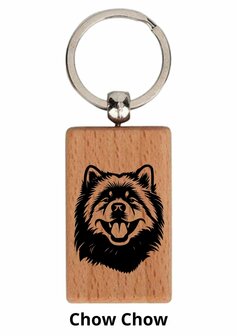 Rectangular keychain