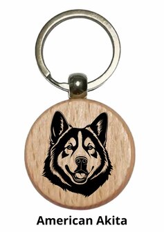 Round keychain