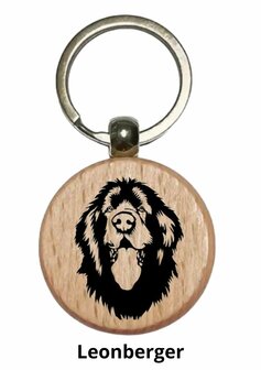 Round keychain