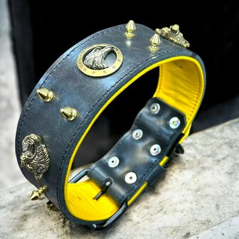 Ornamental collar &quot;Yellow Wolf&quot;