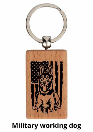 Rectangular keychain