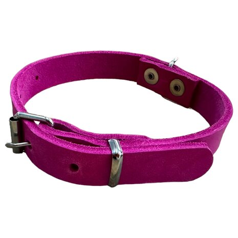 Roze puppy halsband