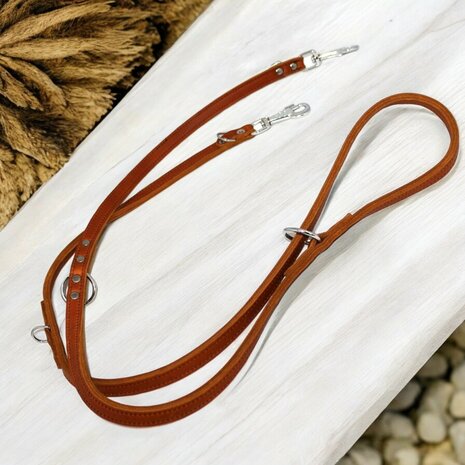 Multifunctional leash double