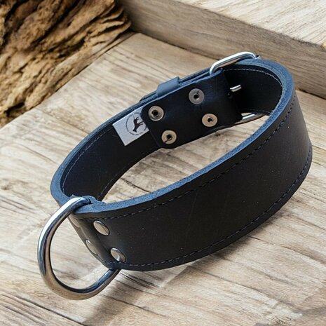 Leather collar 1.57 inch wide