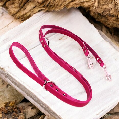 Pink multifunctional leash