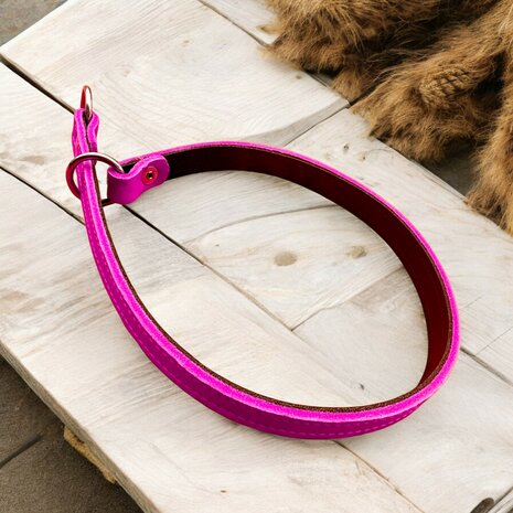 Roze strop halsband